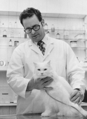 Dr. Roy D. Hock and Snow Puff