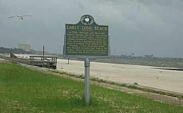 Early Long Beach Historical Marker