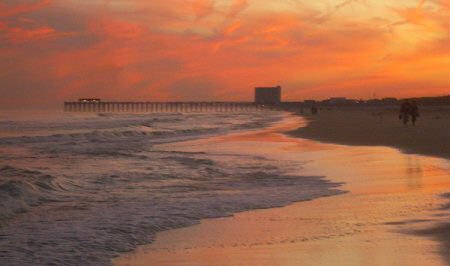 Myrtle Beach State Park, Sunset