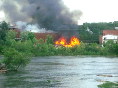 Long Mill fire, Danville, Virginia