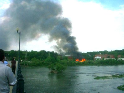Long Mill fire, Danville, Virginia