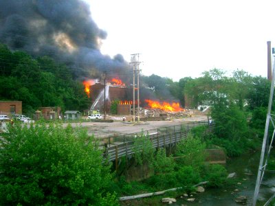 Long Mill fire, Danville, Virginia
