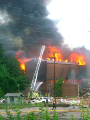 Long Mill fire, Danville, Virginia