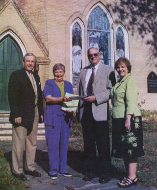 First grant presented